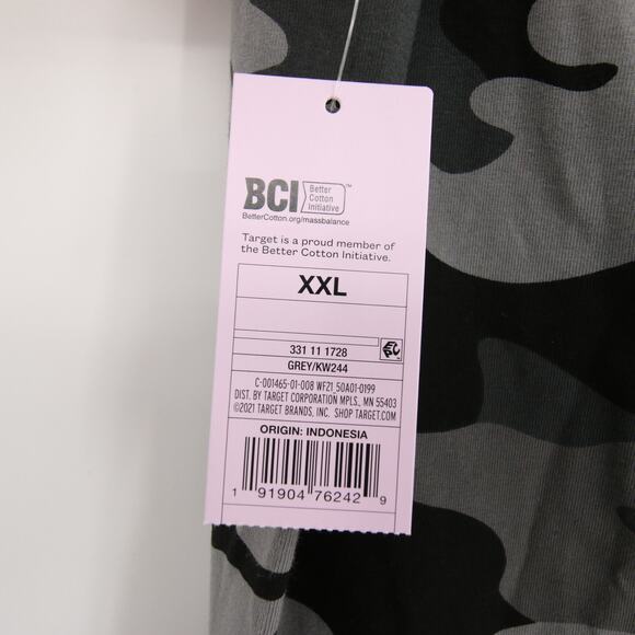 Wild Fable Leggings Gray Black Camouflage Camo Print High Rise Stretch Pants XXL - Picture 9 of 11